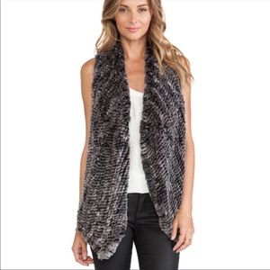 Elliatt 100% rabbit fur Vest